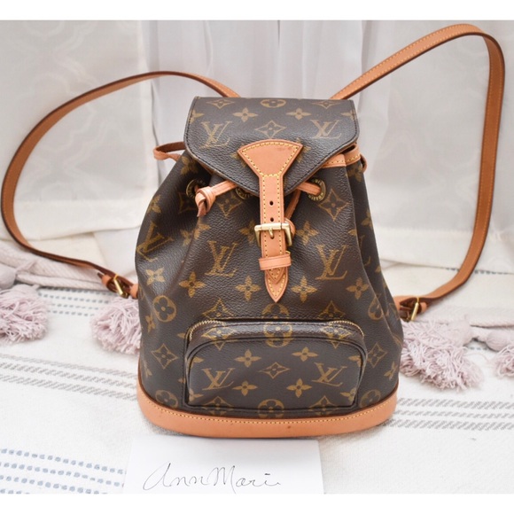 Louis Vuitton Handbags - Auth LV Mini Montsouris Backpack